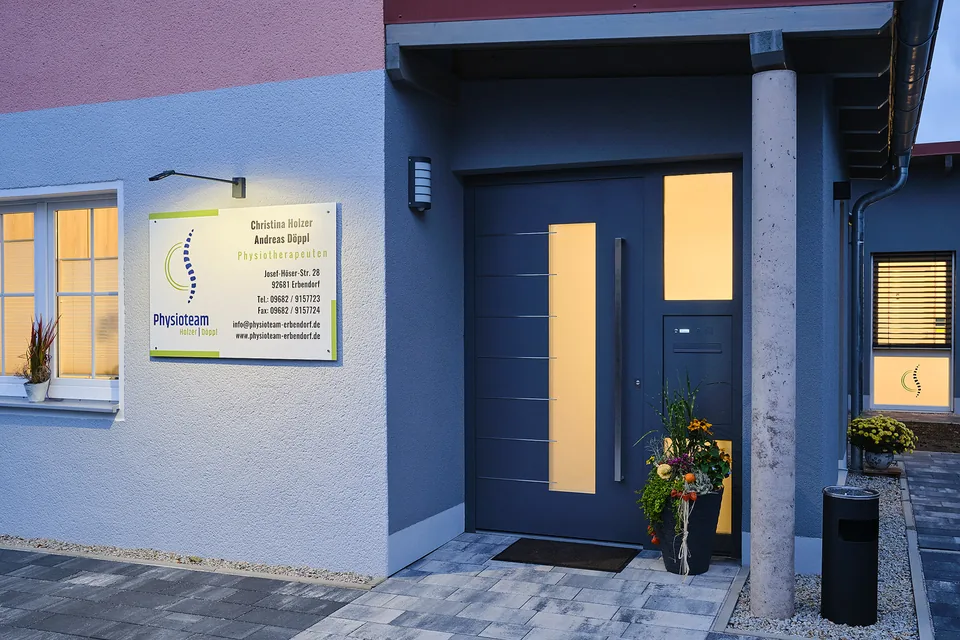 Eingangsbereich der Praxis